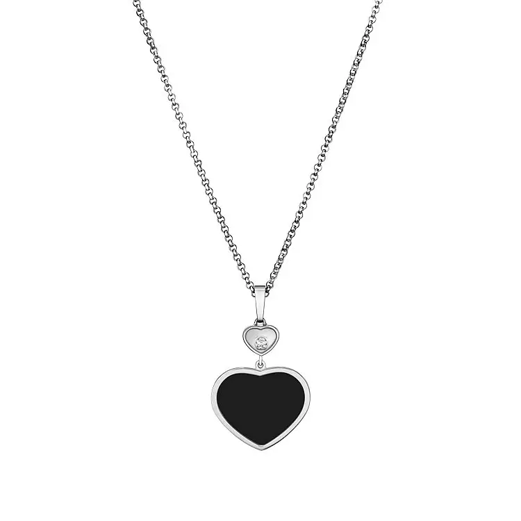 萧邦 Happy Hearts 黄金吊坠 797482-1201