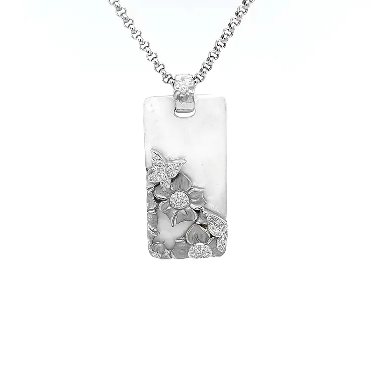 Carrera y Carrera 项圈 Sky Mariposas 黄金吊坠