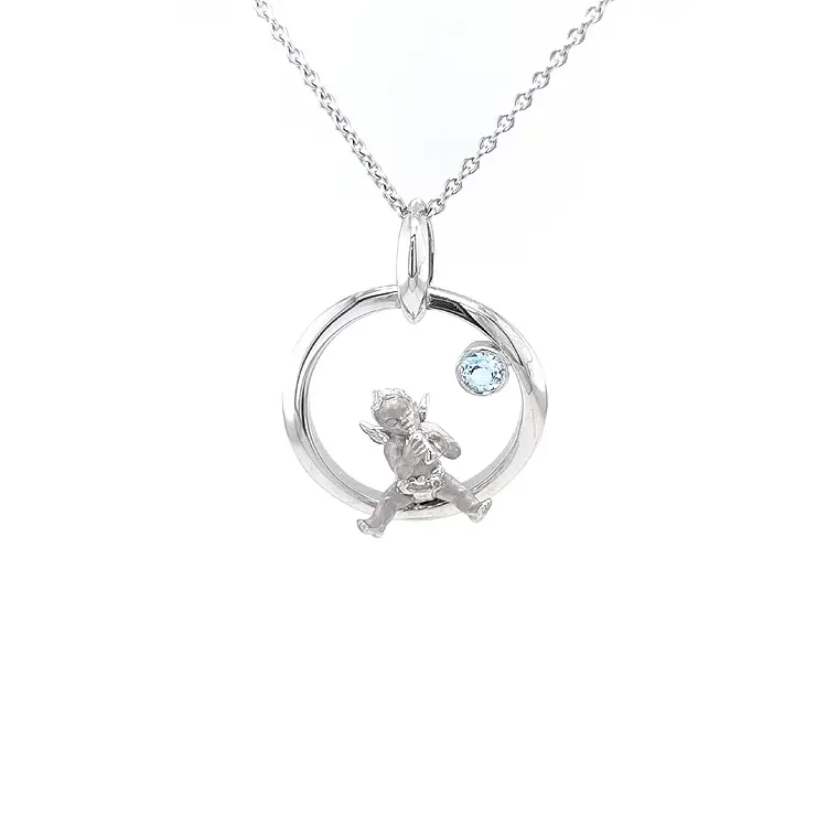 Carrera y Carrera 我的天使黄宝石黄金吊坠