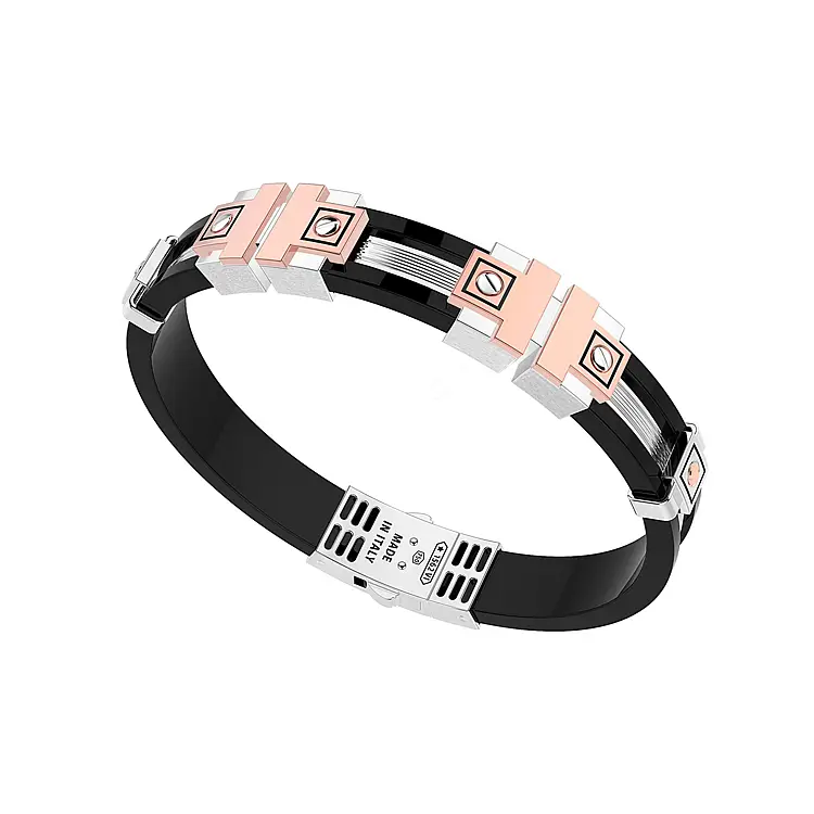 金色男士 Zancan 手链 EB636BR