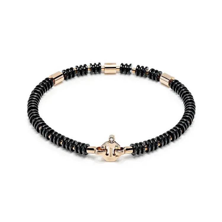 巴拉卡陶瓷金男士手链 BR215651