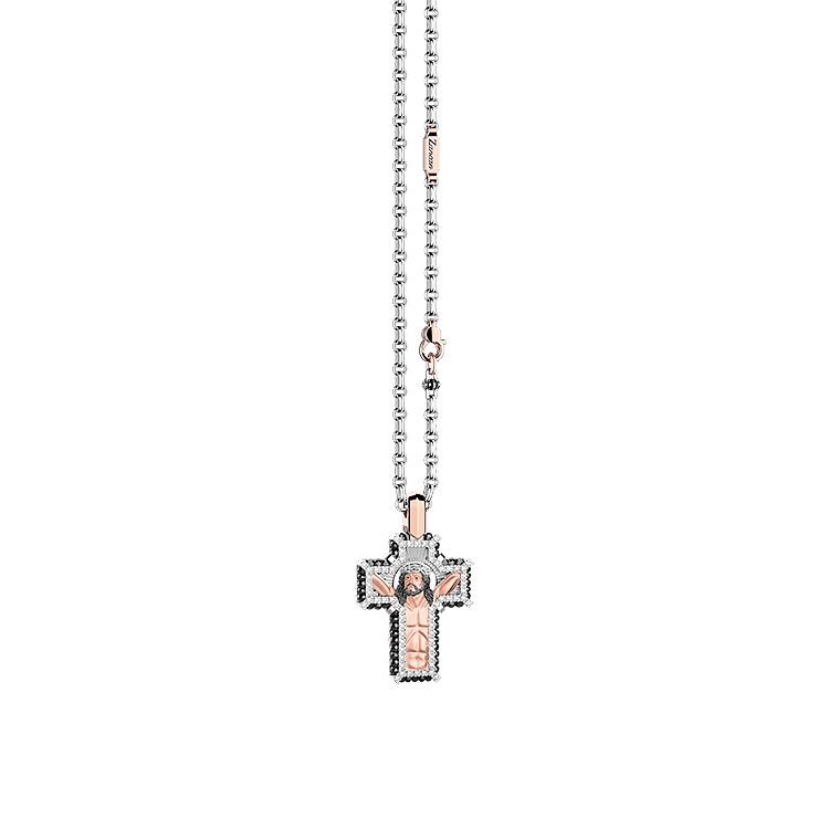 十字架 Zancan Symbolic EC900BR 黄金吊坠