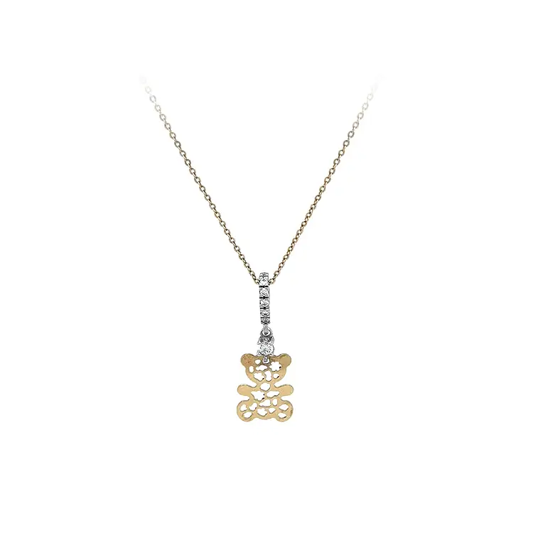 泰迪熊金项链 来自 Combined Gold