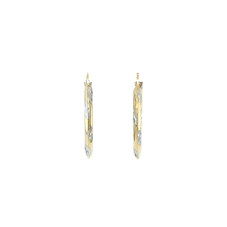 组合金圆形耳环