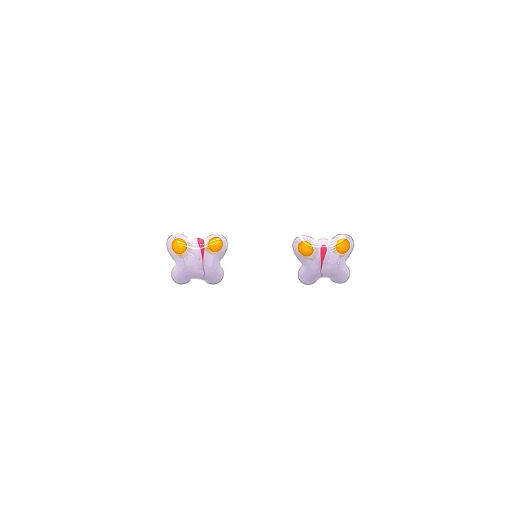 金色 Pecek 蝴蝶耳环