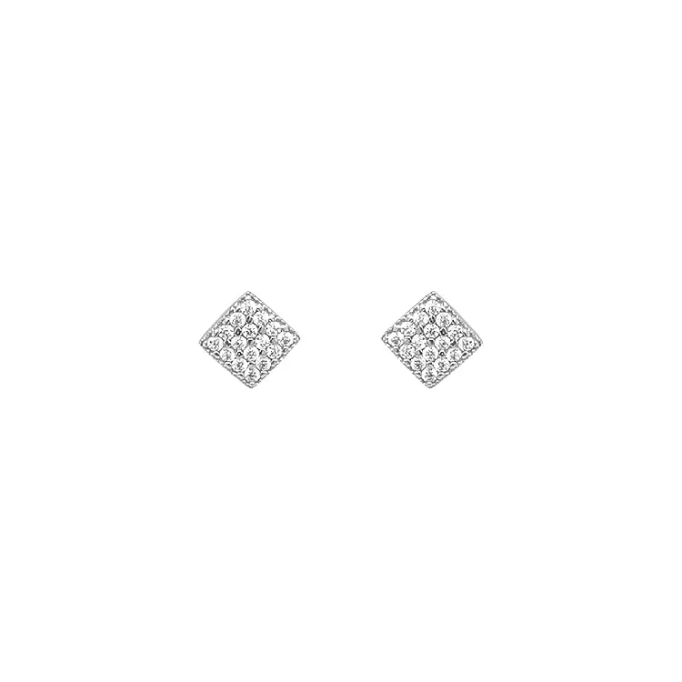 金耳环 锆石耳环