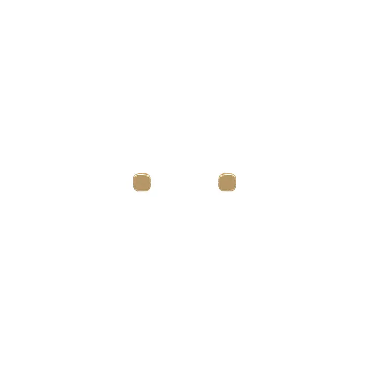 金色 Peck 耳环