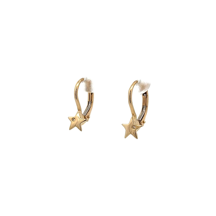 星星金耳环