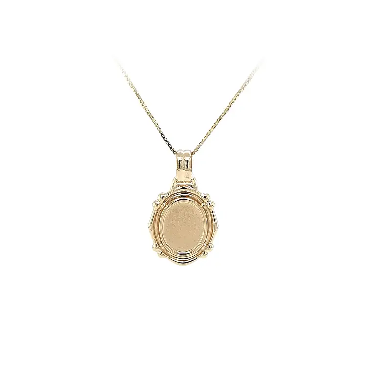 用于雕刻的黄金吊坠板