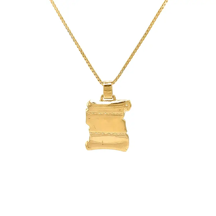 羊皮纸雕刻金版