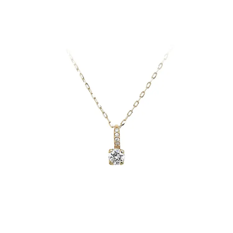 锆石黄金吊坠