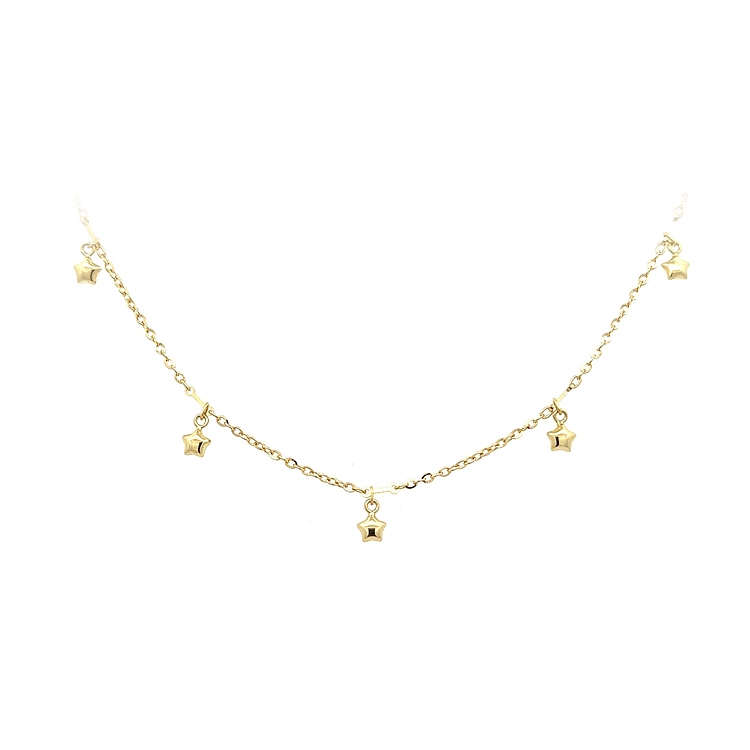星星宝宝金项链