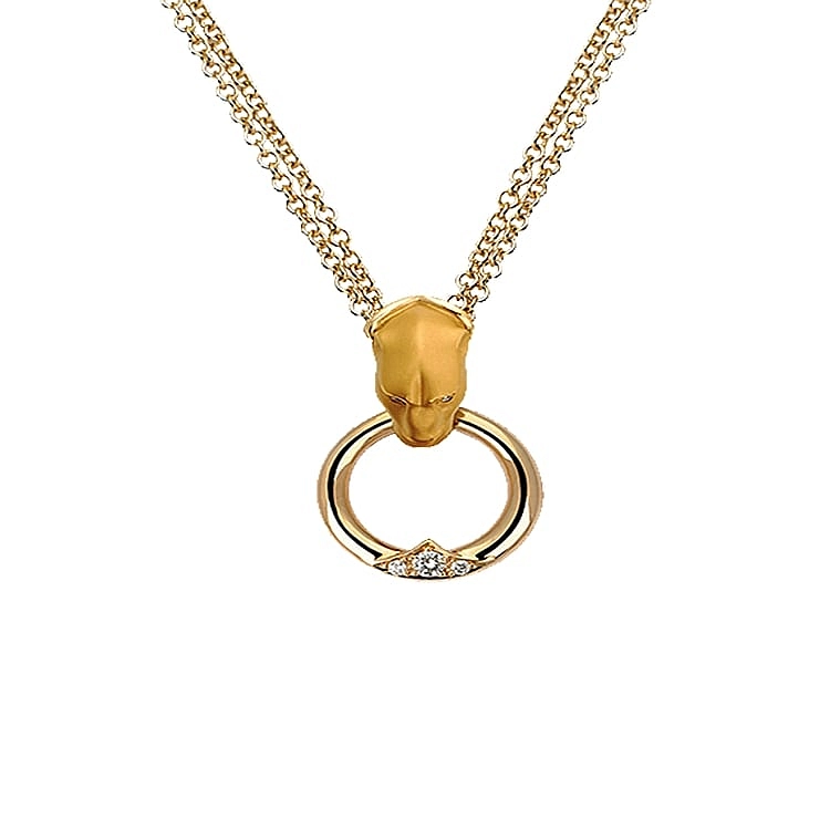 Carrera y Carrera Vitral Aldaba 黄金项链