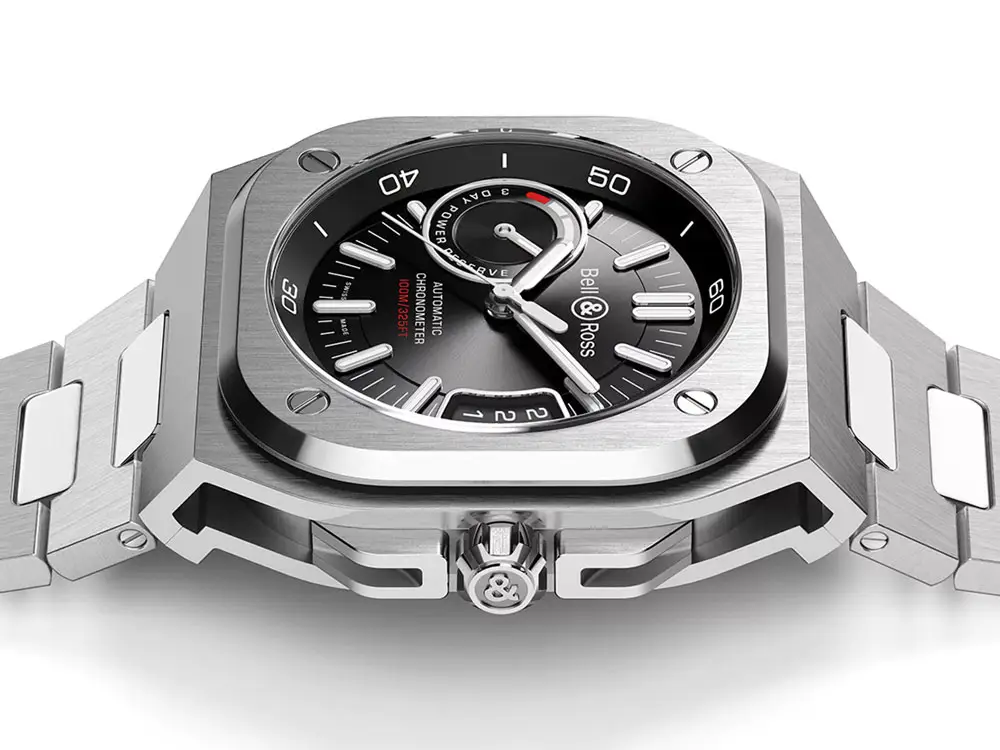 Bell & Ross BR-X5 Black Steel BRX5R-BL-ST/SRB