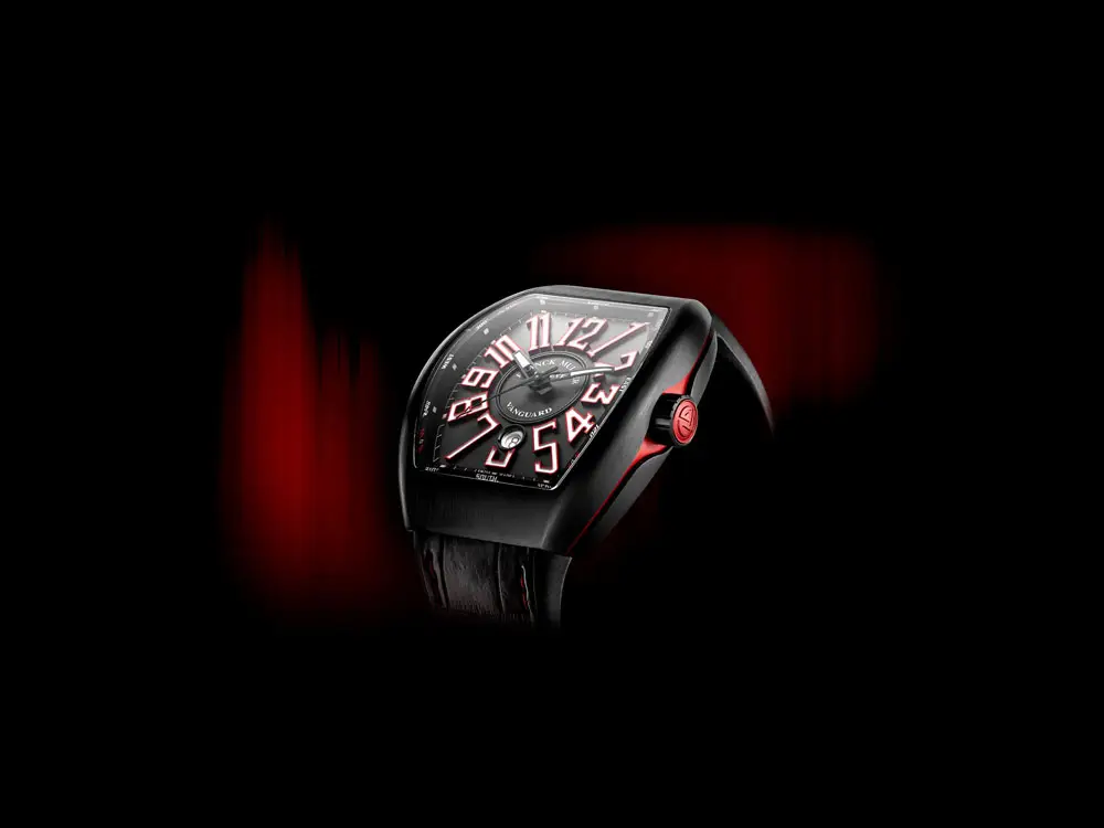 Franck Muller Vanguard Skeletone V 45 S6 SQT COL DRM CARBONE NR