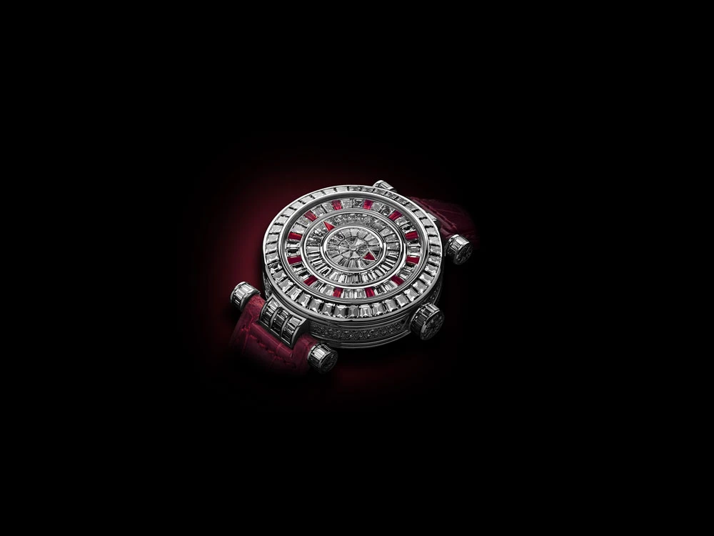 Franck Muller Round Heart 8032 QZ HEART REL 2CO CD (5N)