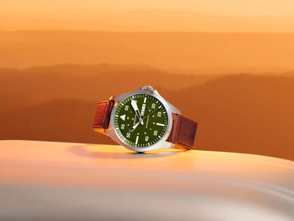 Hamilton Khaki 航空飞行员车 H76245840