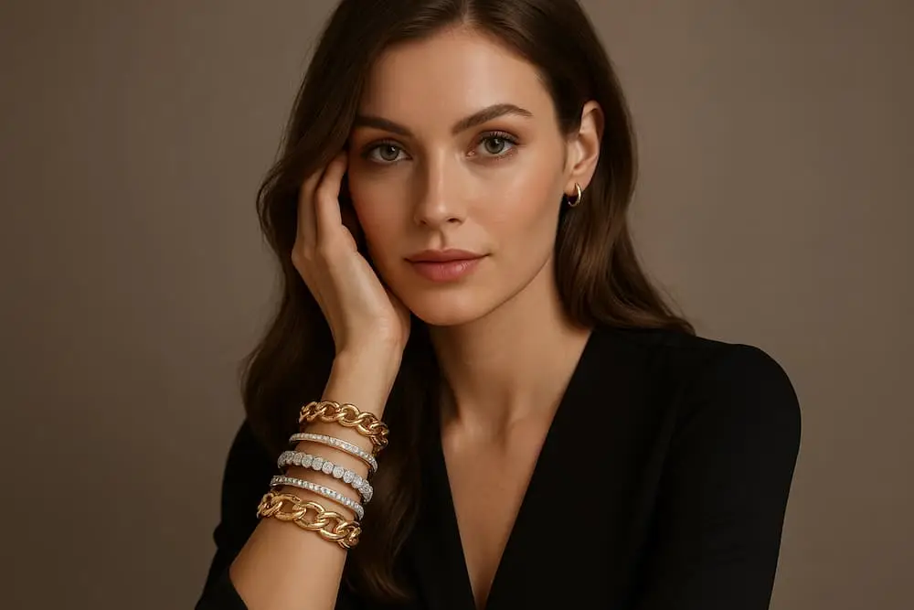 如何叠戴手镯？打造与众不同的风格