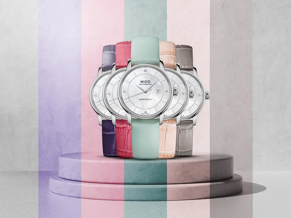 Mido Baroncelli Signature Lady Colours M037.207.16.106.00