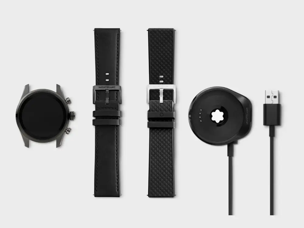 万宝龙 Summit 3 智能手表 - 黑色钛金属 129267