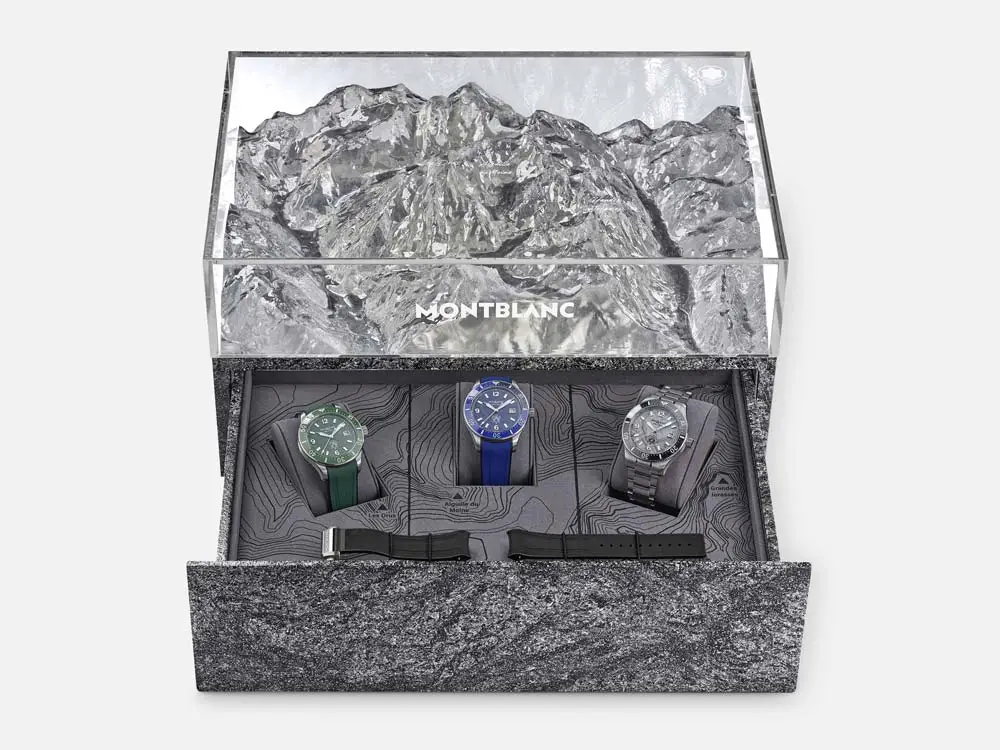 万宝龙 1858 冰海自动日历腕表 129372