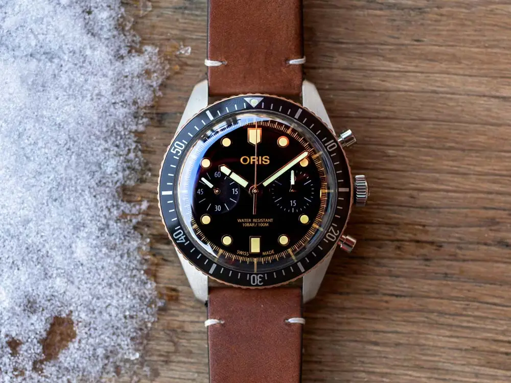 Oris Divers Sixty-Five 潜水员六十五腕表 01 733 7771 3158-07 5 19 04BR