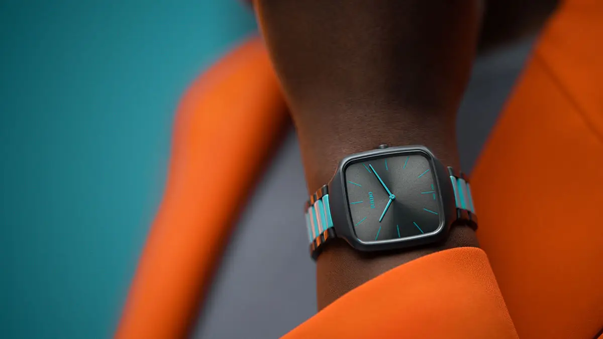 雷达 Le Corbusier 男士奢华腕表中的功能主义元素