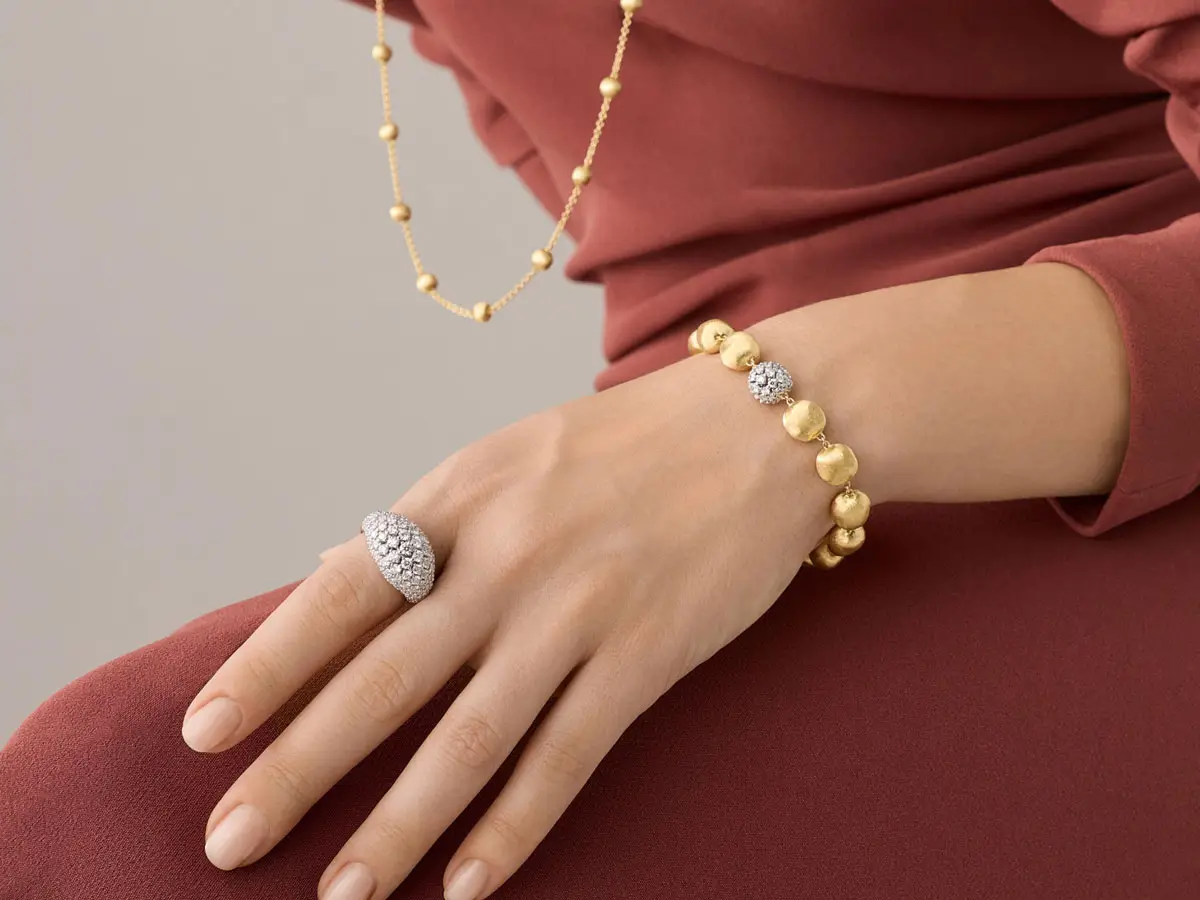 Marco Bicego Africa OB922 Y 黄金耳环