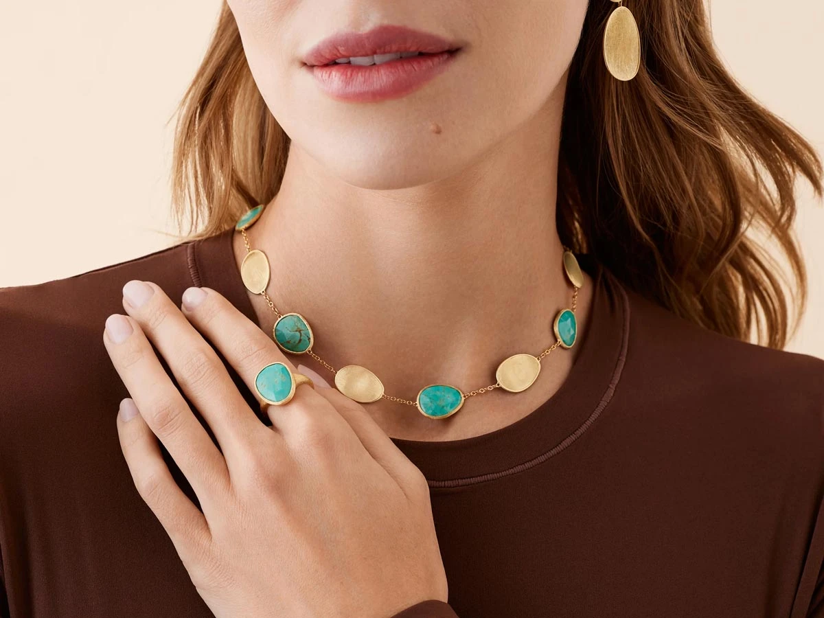 Marco Bicego Lunaria 金戒指 AB549 Y
