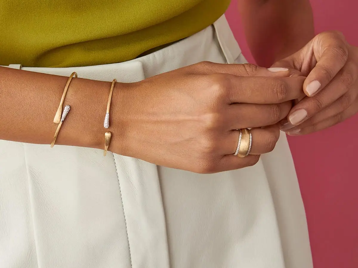 金手镯 Marco Bicego Lucia SB110 B YW Q6