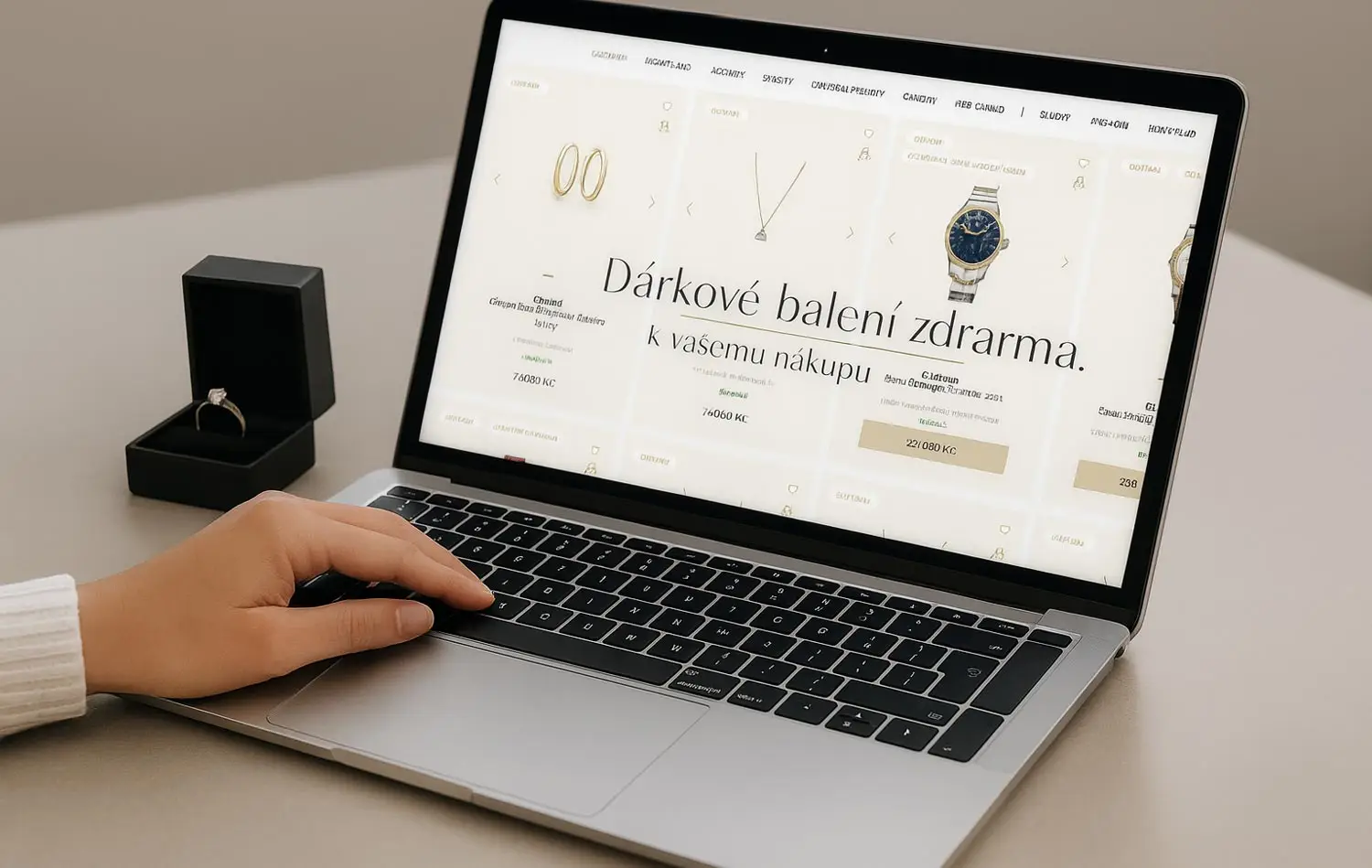 1. 选择您的珠宝或手表