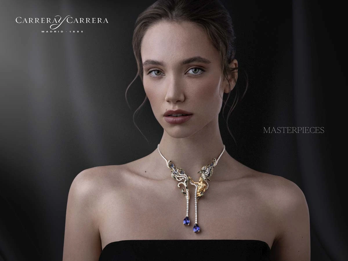 新上海 Carrera Y Carrera Maxi Pave 戒指