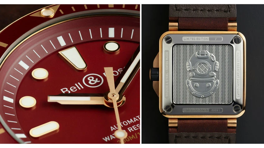 Bell & Ross BR 03-92 Diver Red Bronze:一款让您叹为观止的限量版腕表