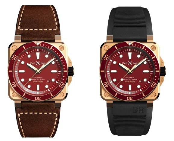 Bell & Ross BR 03-92 Diver Red Bronze:一款让您叹为观止的限量版腕表