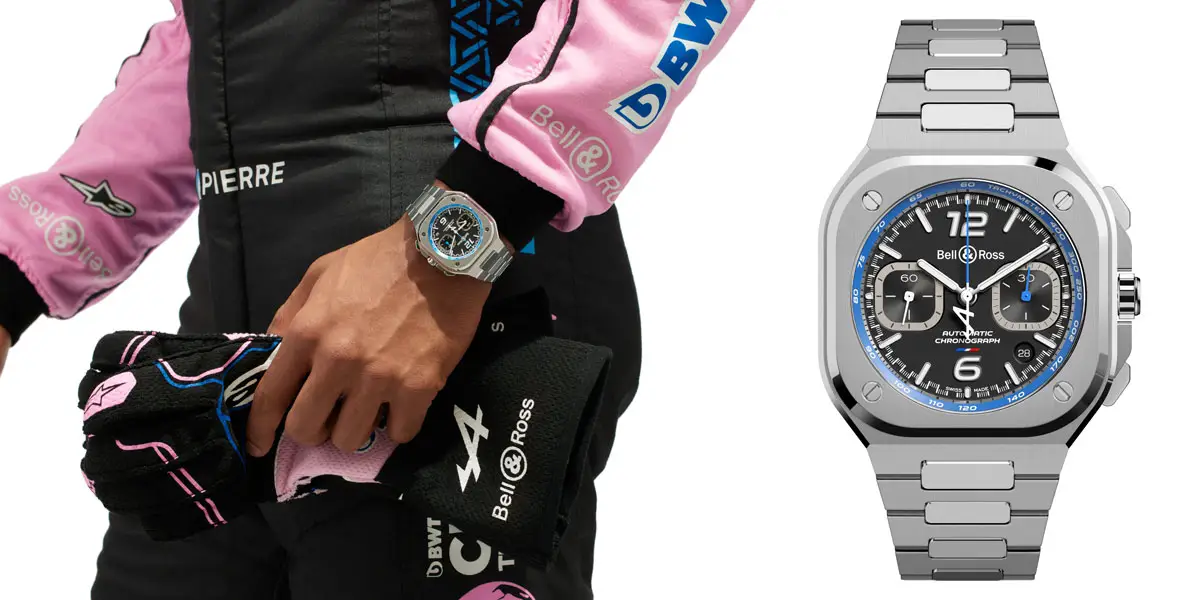 Bell & Ross 推出时尚的 BR 05 一级方程式色彩腕表