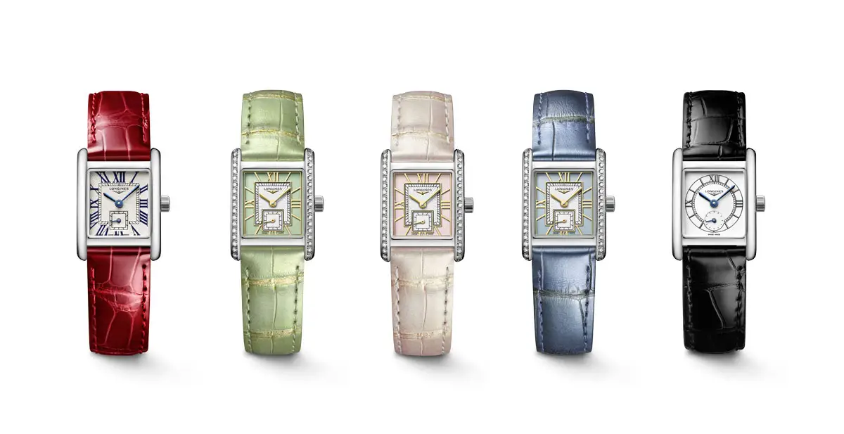 詹妮弗-劳伦斯（Jennifer Lawrence）在全新浪琴表迷你多尔切维塔（Mini DolceVita）腕表广告中大放异彩