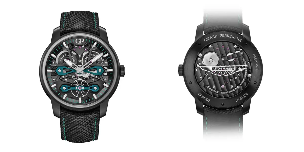 Girard-Perregaux 的 Neo bridges Aston Martin 腕表连接两个奢华世界