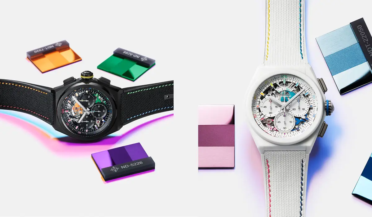 与众不同的真力时 Defy 21 Chroma 再次推出两款限量版腕表