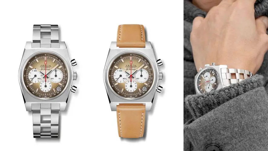 真力时精密时计运动版：精确度达 1/10 秒的杰作