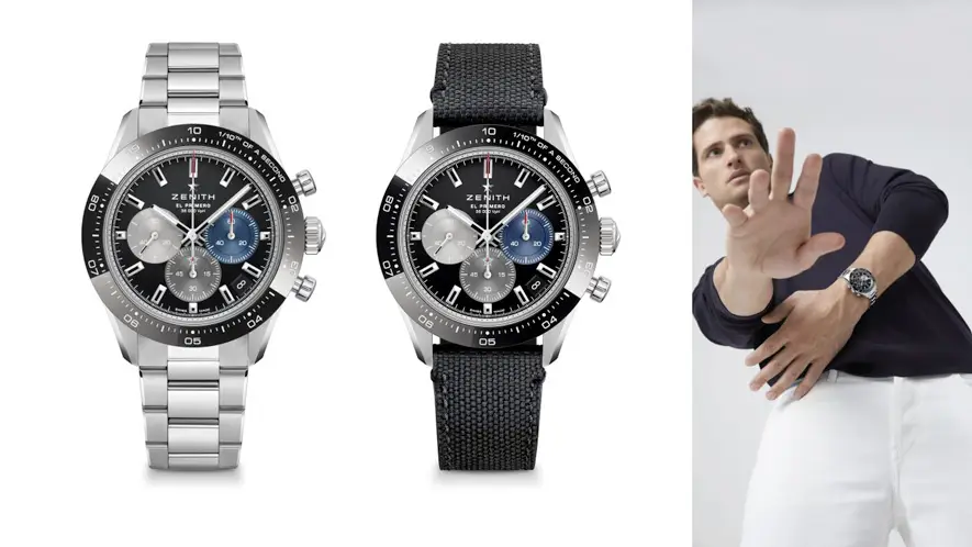 真力时精密时计运动版：精确度达 1/10 秒的杰作